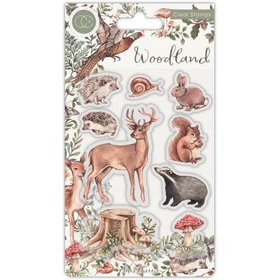 Craft Consortium Woodland Clear Stamps - Animals